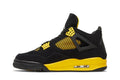 Air Jordan 4 Retro 'Thunder' (2023) – Black / Tour Yellow