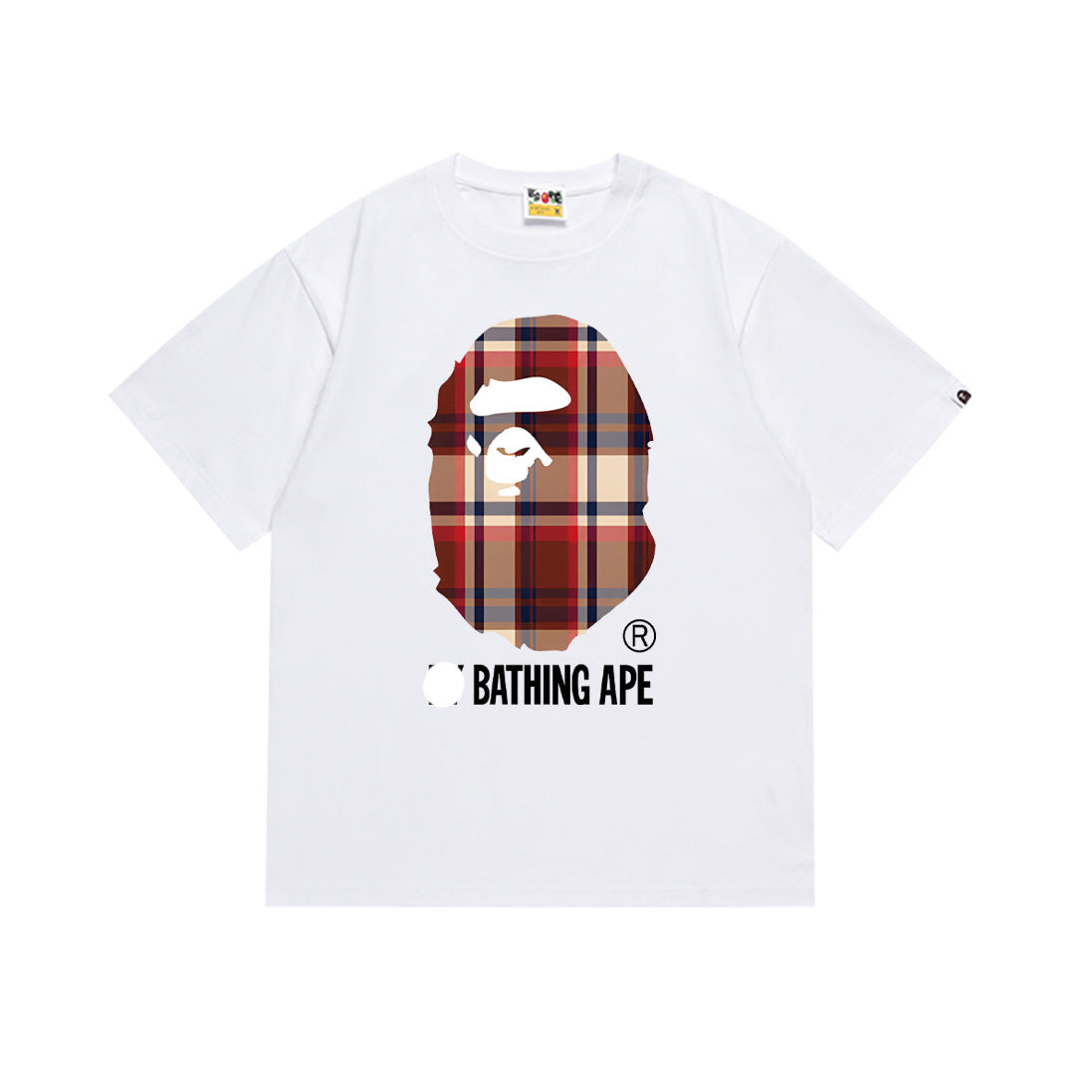 BAPE Camo Ape Head Graphic Print Short Sleeve Tee Streetwear Unisex