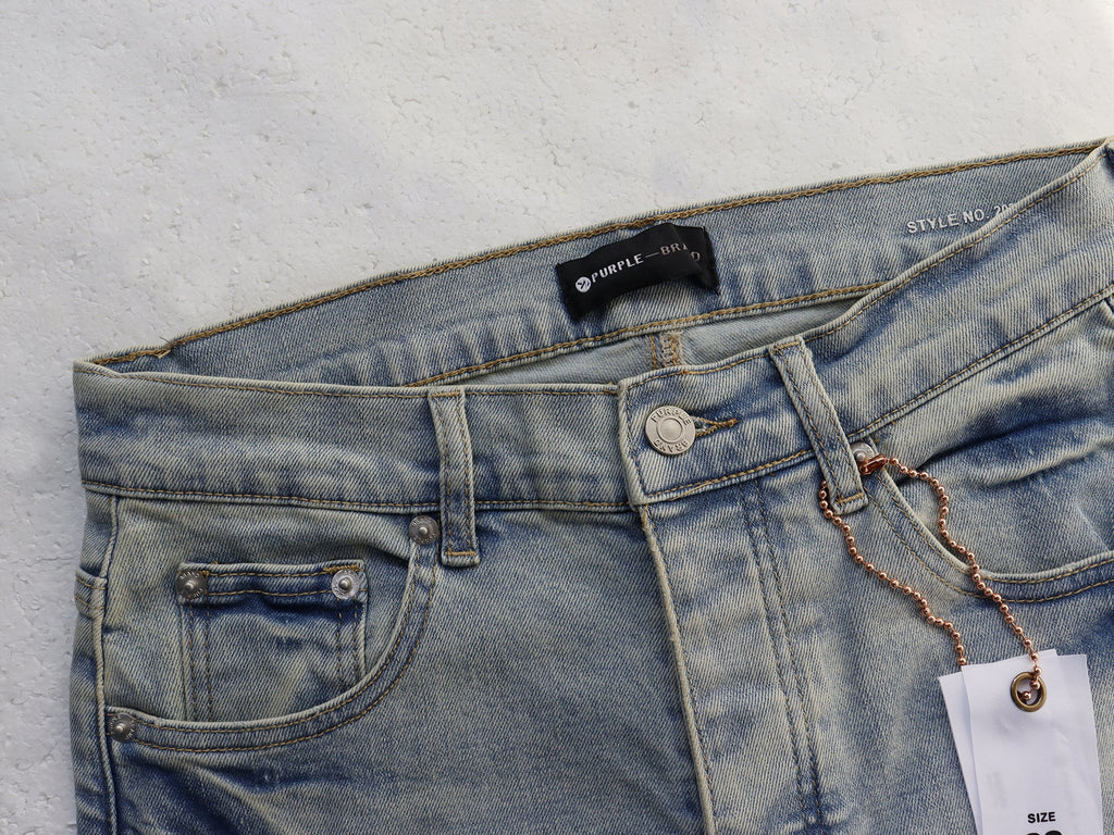 Purple Brand Signature Print Skinny Denim Jeans Unisex