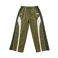 Corteiz Devil's Island Spliced Contrast Casual Pants – Green