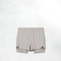 Acid Running 2-in-1 Shorts - Ghost on Ghost