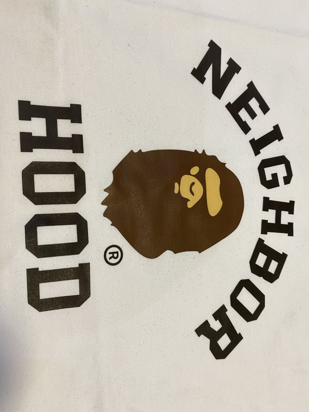 BAPE Neighborhood Hood Ape Head Graphic T-Shirt