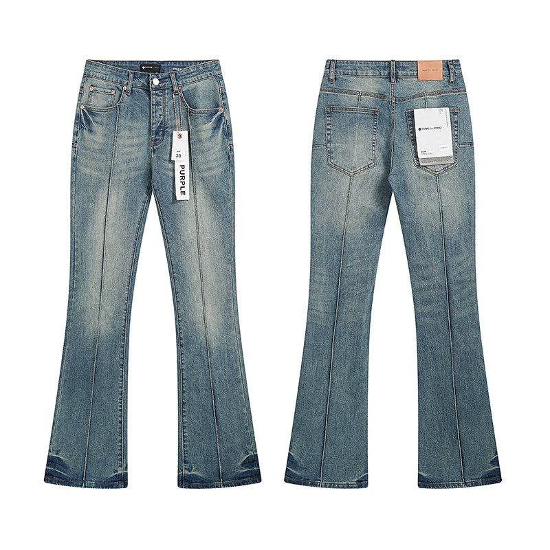 Purple Brand Light Blue Flared Jeans