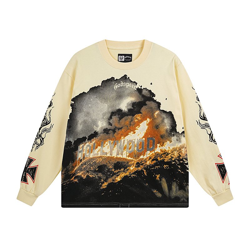 Godspeed Hollywood Graphic Long-Sleeve T-Shirt