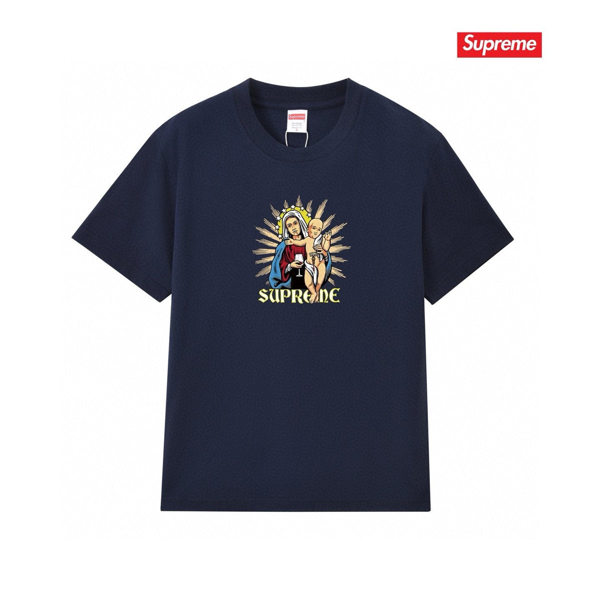 Supreme Religious Graphic Short-Sleeve T-Shirt