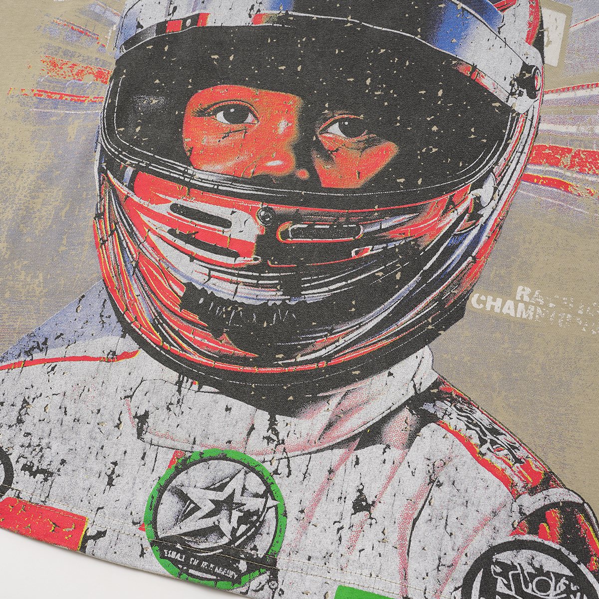 VALLEY Speedway 888 Racing Helmet Graphic T-Shirt