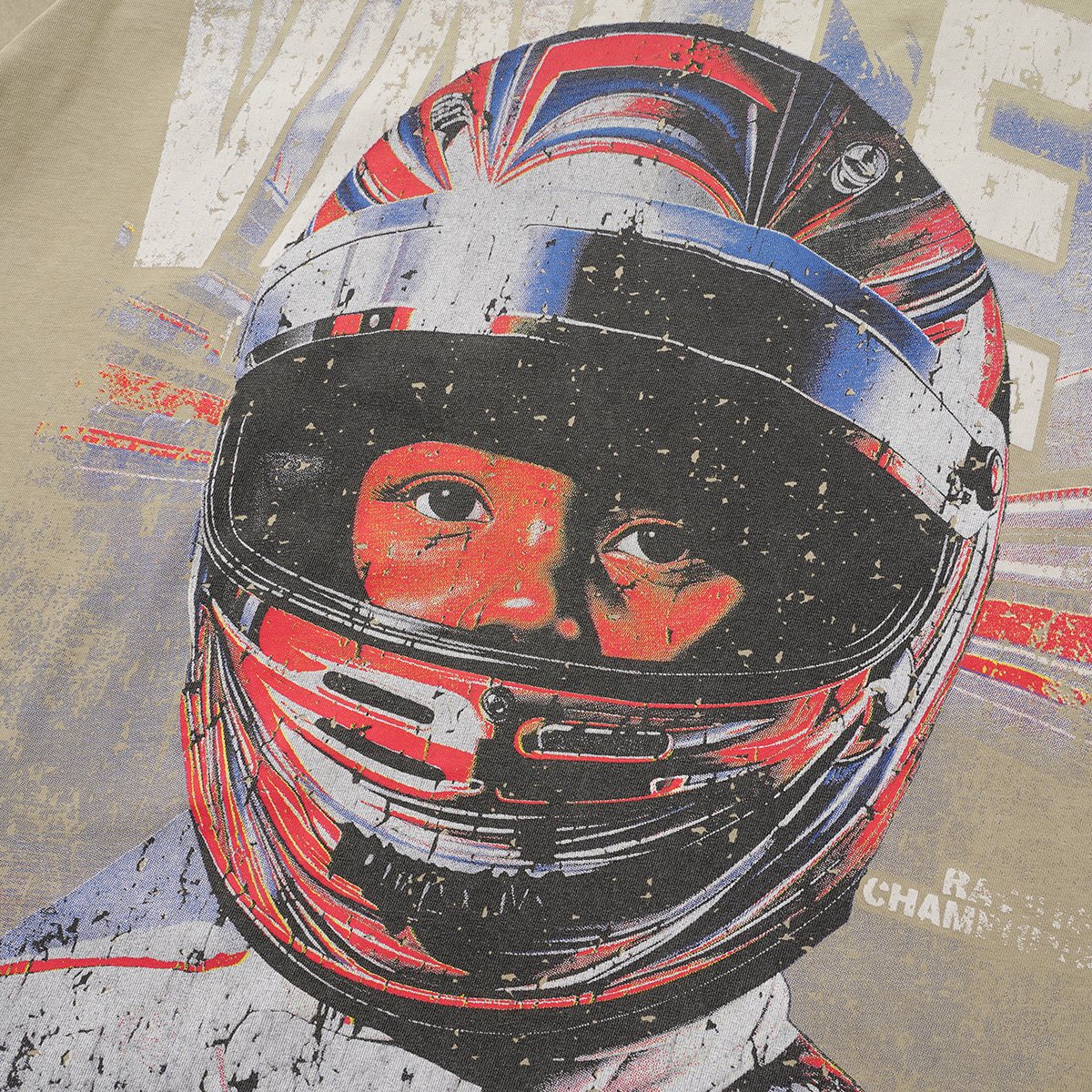 VALLEY Speedway 888 Racing Helmet Graphic T-Shirt