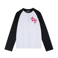 Chrome Hearts Cross Graphic Raglan Long-Sleeve T-Shirt
