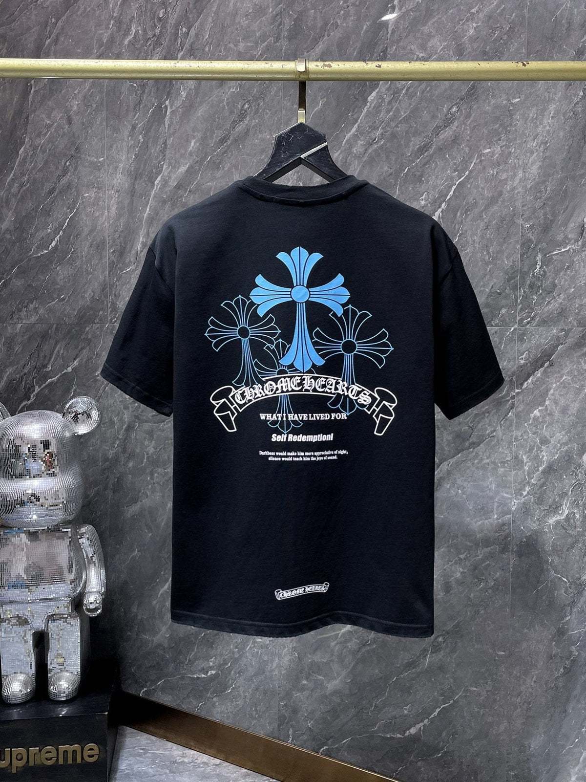 Chrome Hearts Horseshoe Cross Graphic T-Shirt