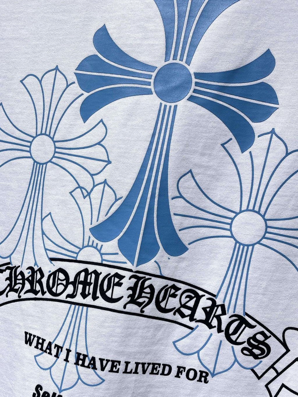 Chrome Hearts Horseshoe Cross Graphic T-Shirt