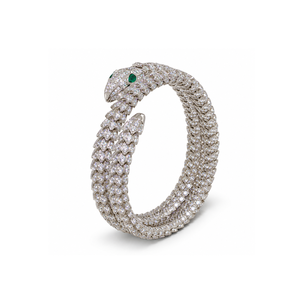 BVLGARI Viper Snake-Bone Bracelet