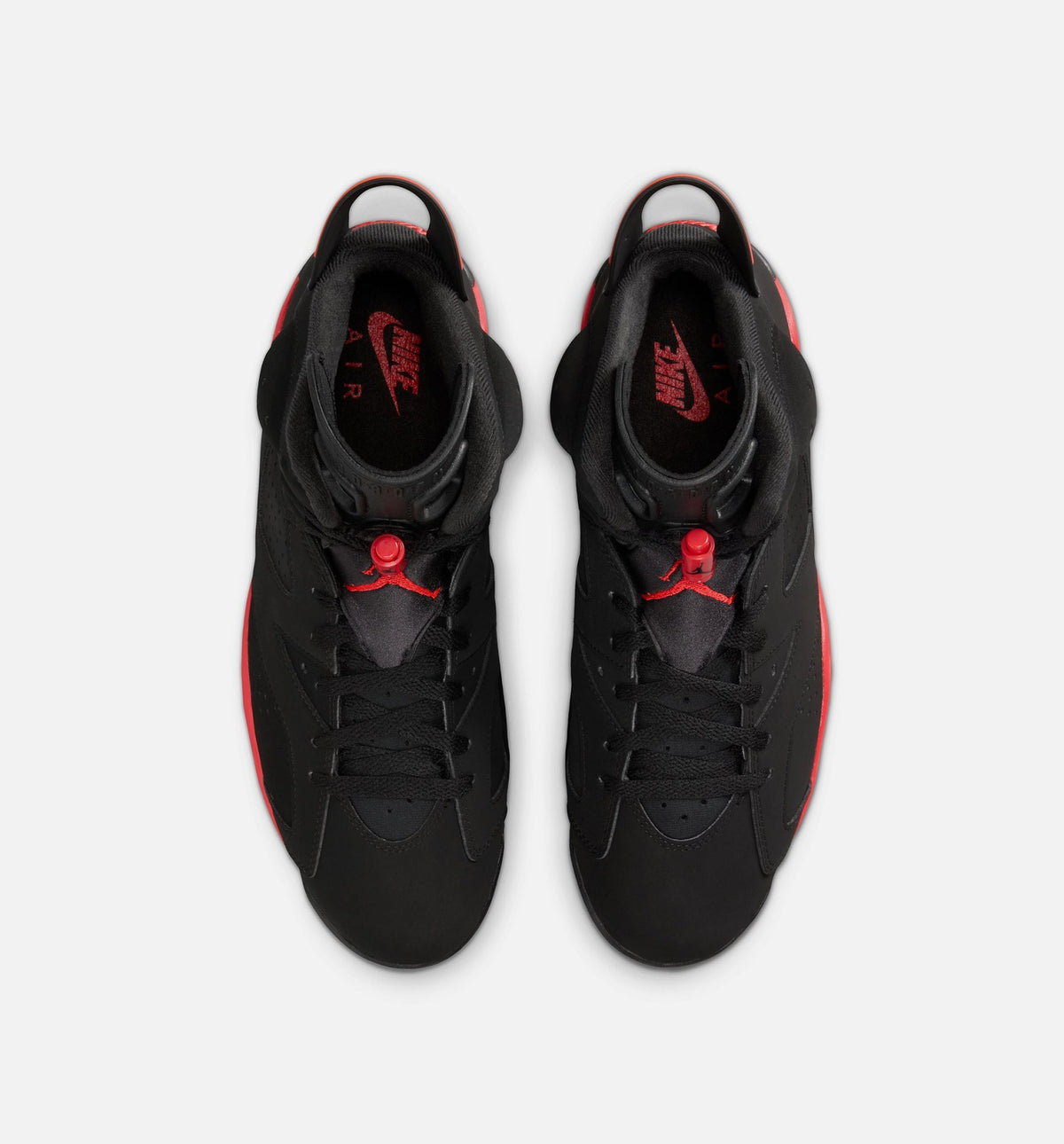 Air Jordan 6 Retro Infrared Salesman Men's Shoes - Black/Red
