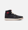 Air Jordan 1 Retro High OG Flight Club Men's Lifestyle Shoes - Black/University Red/Sail/Gum Medium Brown