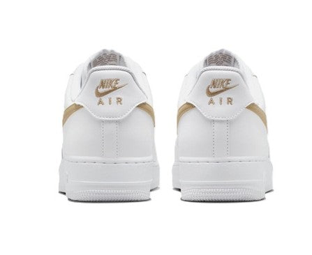 Men's Nike Air Force 1 '07 White/Parachute Beige-White (FJ4146 124)