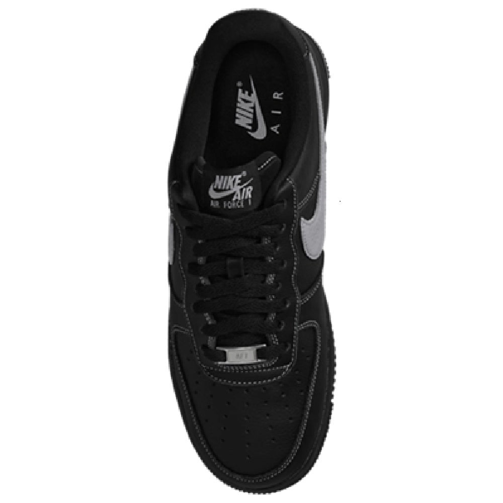 Men's Nike Air Force 1 '07 LV8 Black/Wolf Grey-Black-Black (HQ2037 006)