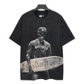 Godspeed Skull Surfer Graphic T-Shirt