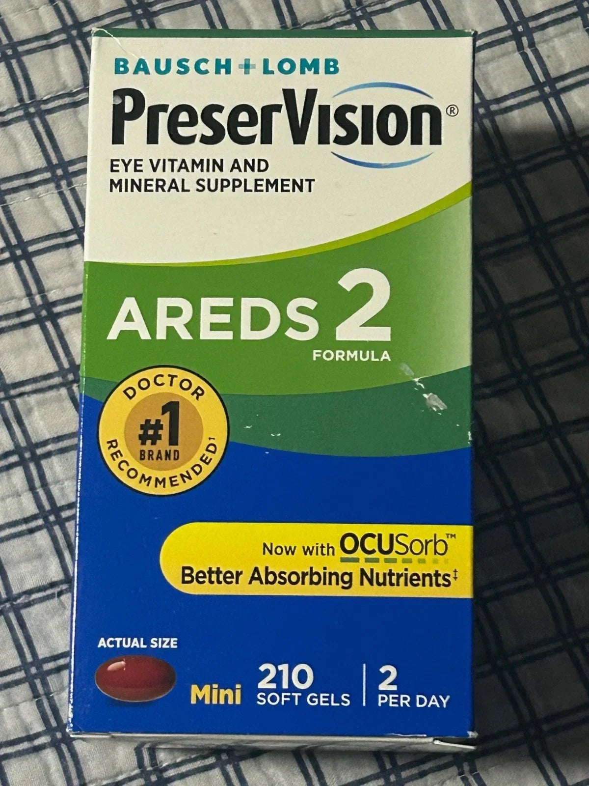 PreserVision AREDS 2 Formula Softgels – 210 Count