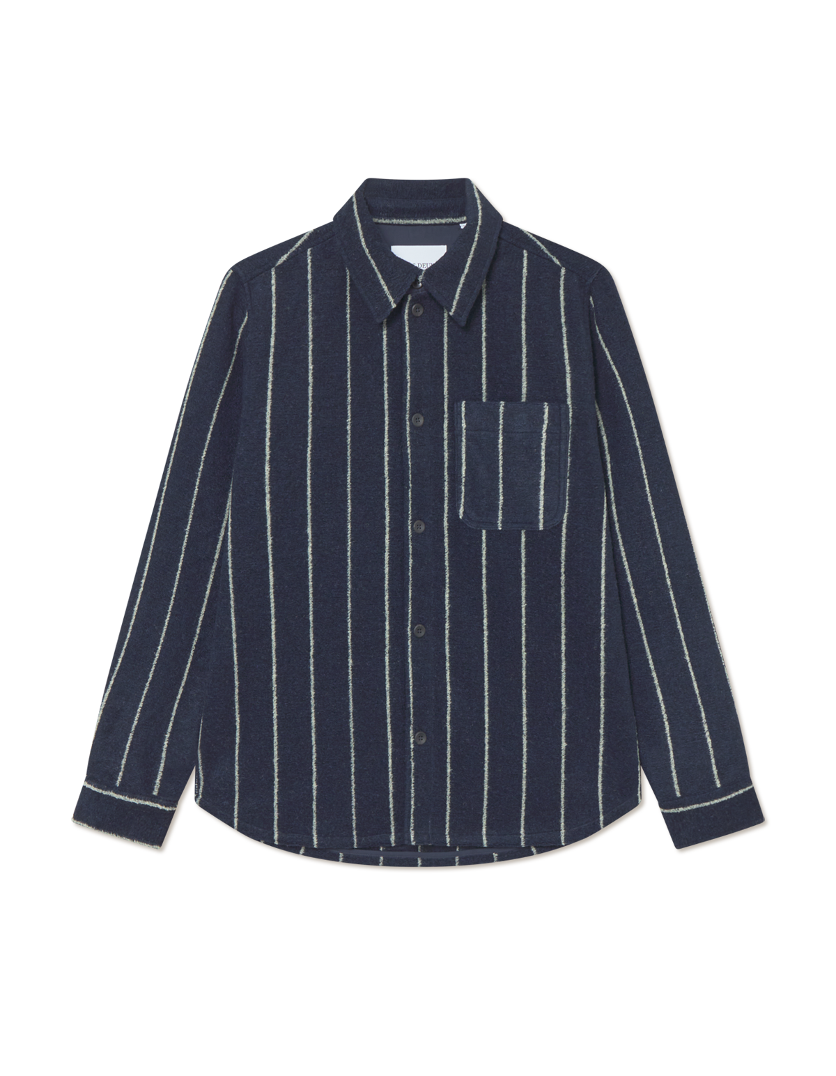 Les Deux Lennon Wool Pinstripe Overshir