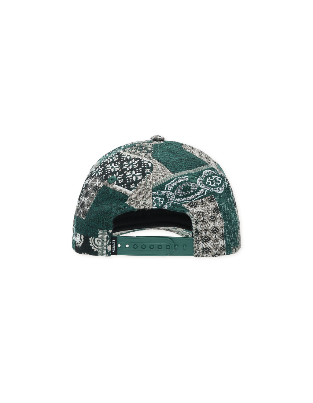 Les Deux Patchwork Jacquard Baseball Cap
