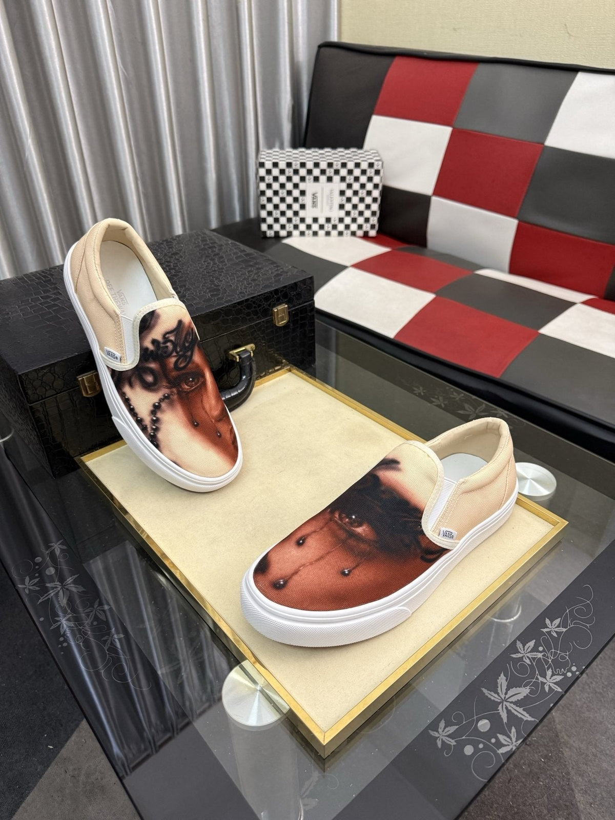 Vans Graphic Slip-On Sneakers