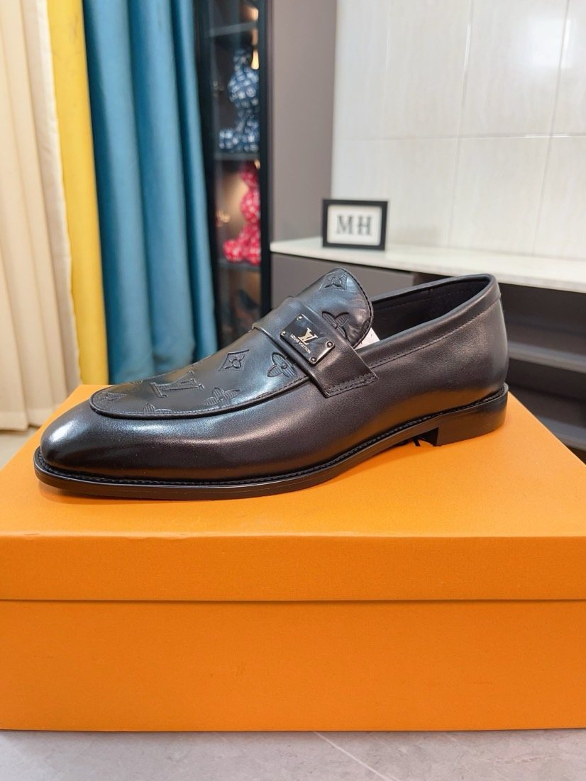 Louis Vuitton Leather Loafers