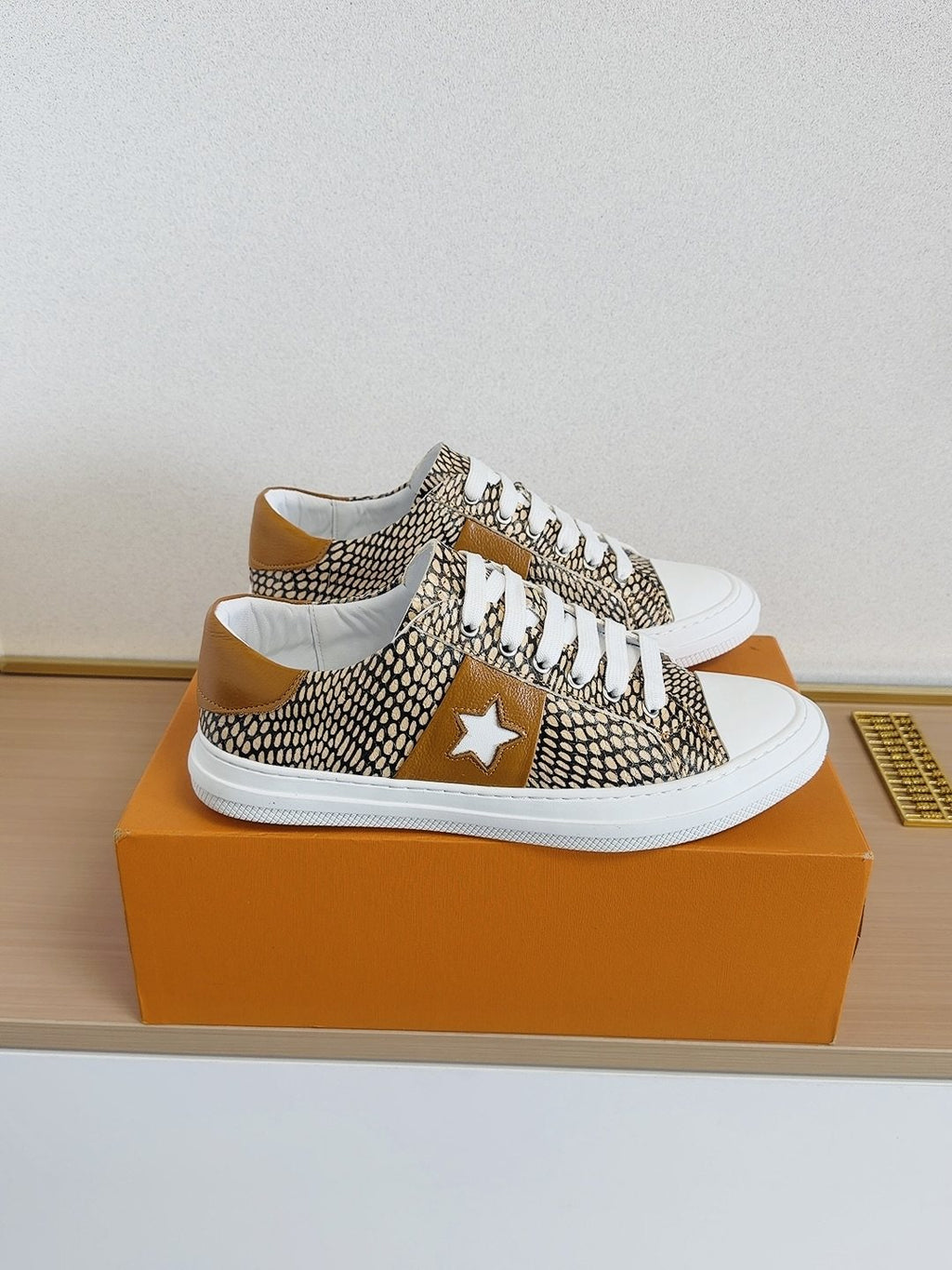Louis Vuitton Men's Star-Panel Low-Top Sneakers
