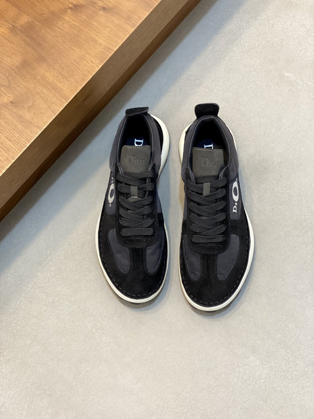 Dior Paneled Low-Top Sneakers