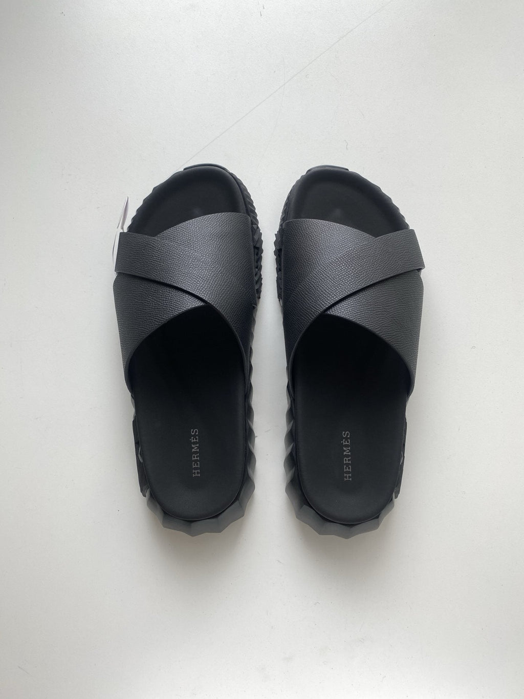 Hermès Cross-Strap Slide Sandals