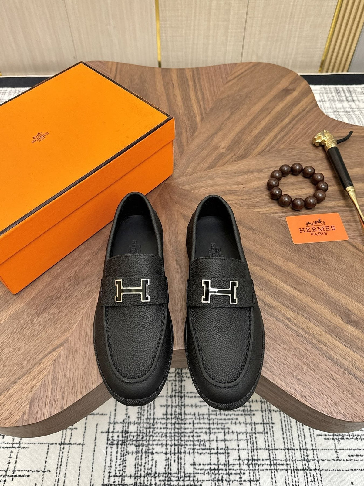 Hermès H-Hardware Slip-On Sneakers