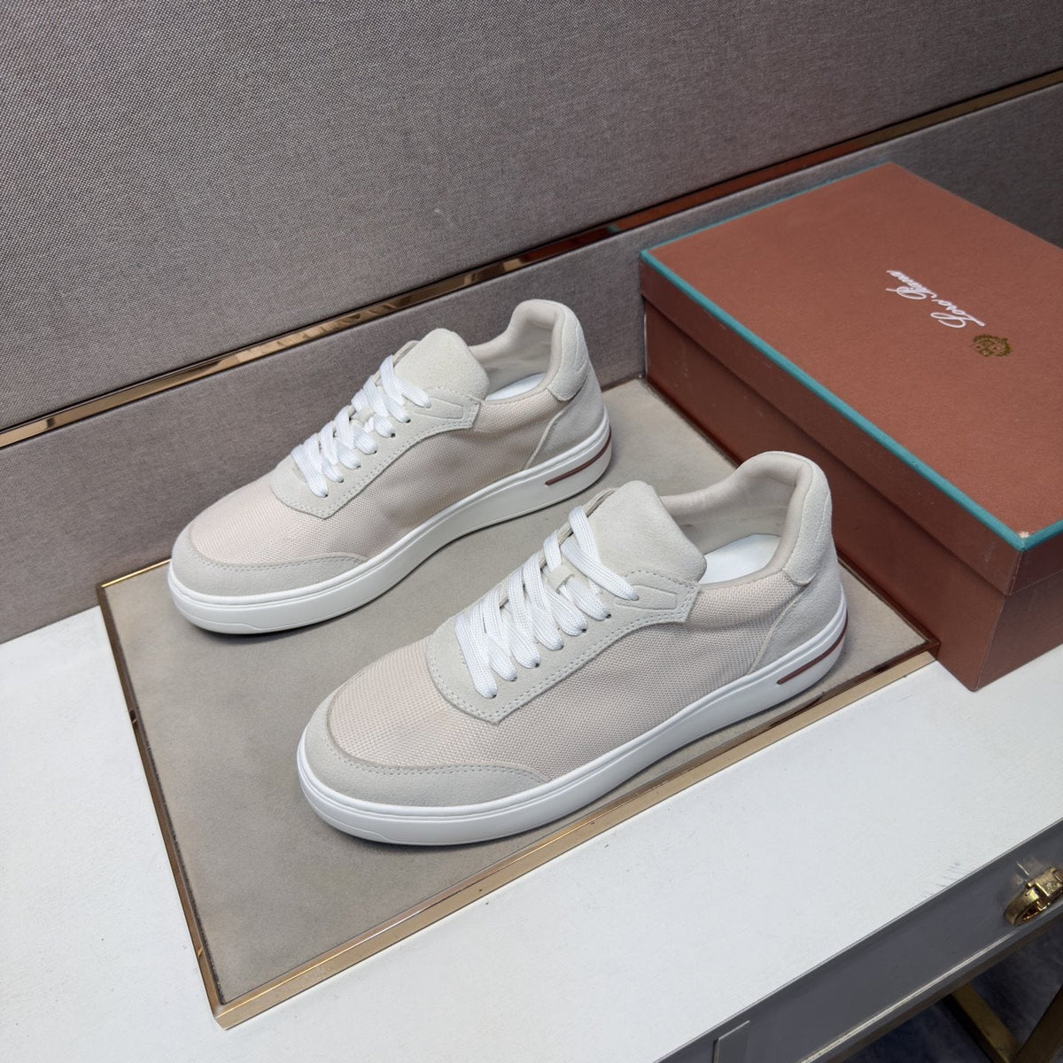 Men's Textured Panel Sneakers