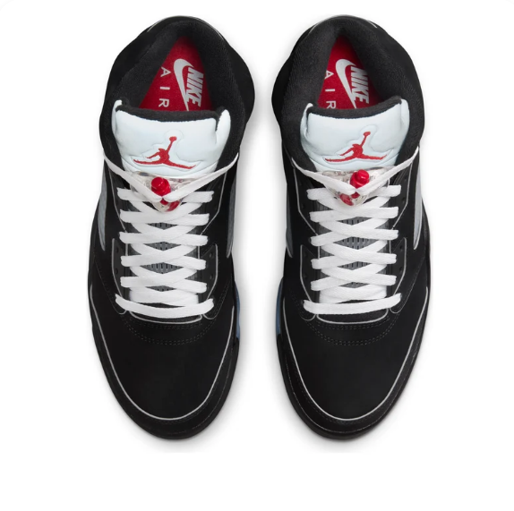 Air Jordan 5 Retro OG 'Black Metallic Reimagined' Sneakers HF3975-001