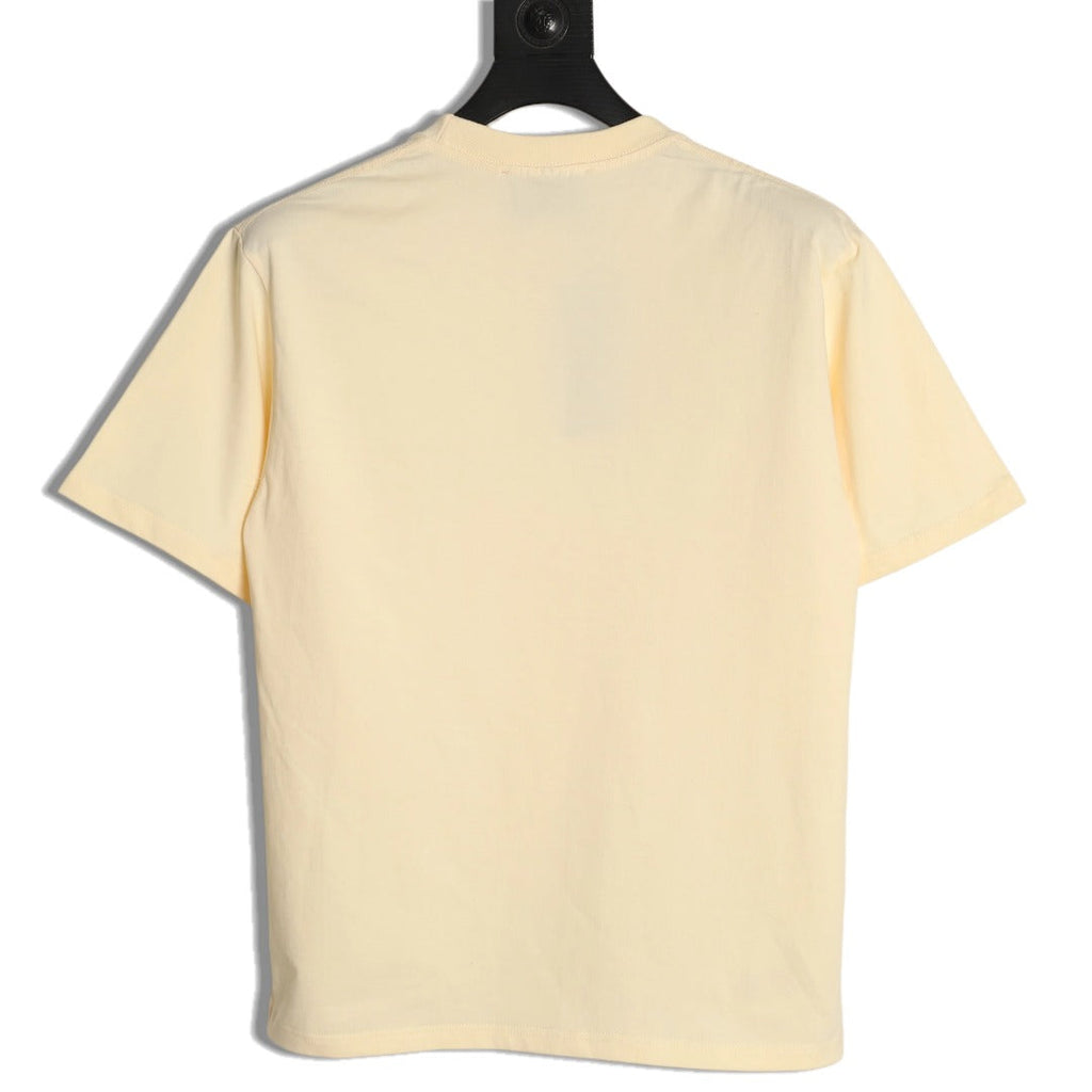 Gucci Cartoon Character Graphic T-Shirt - Pale Yellow