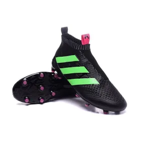 Adidas Ace 16  Purecontrol FG Core Black Pink Solar Green