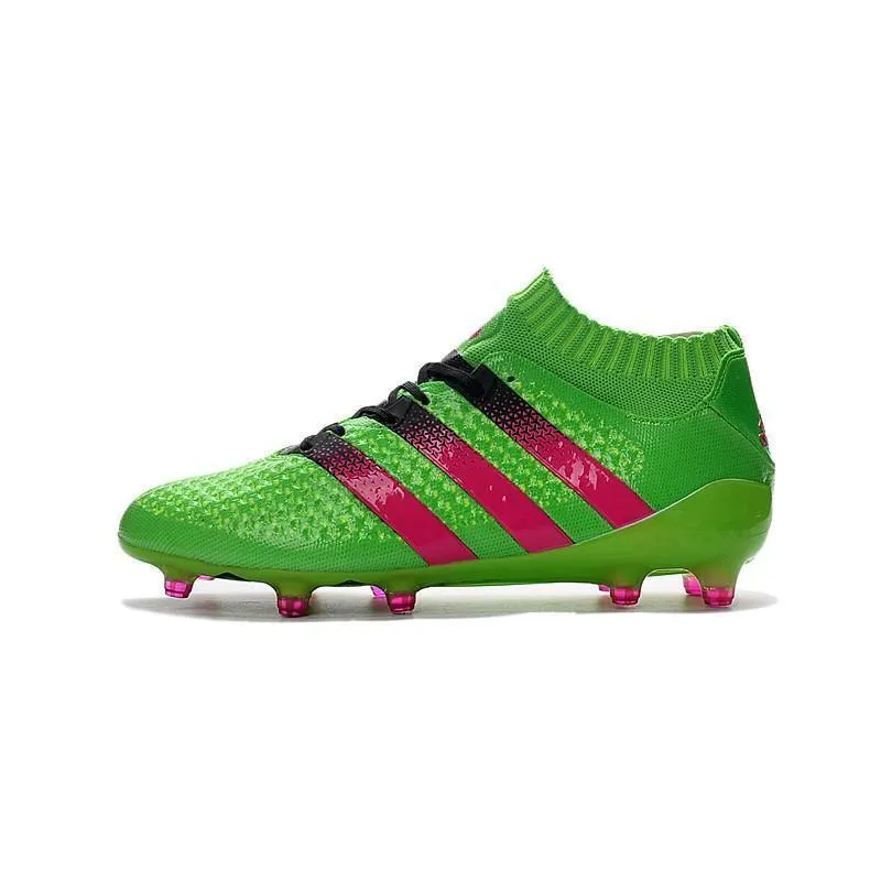 Adidas Ace 16.1 Primeknit FG Solar Green Pinkcore Black