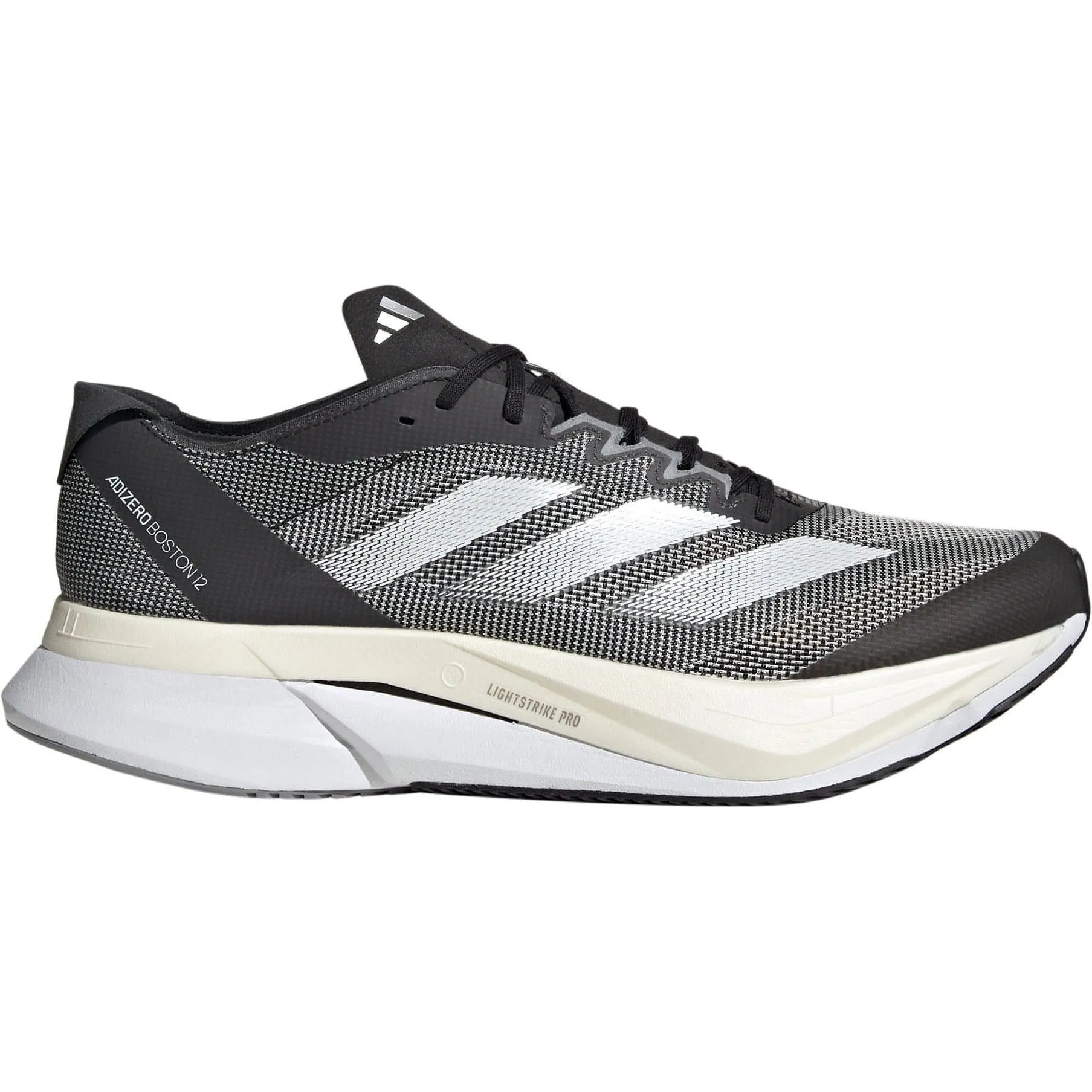 adidas Adizero Boston 12 Mens Running Shoes - Black