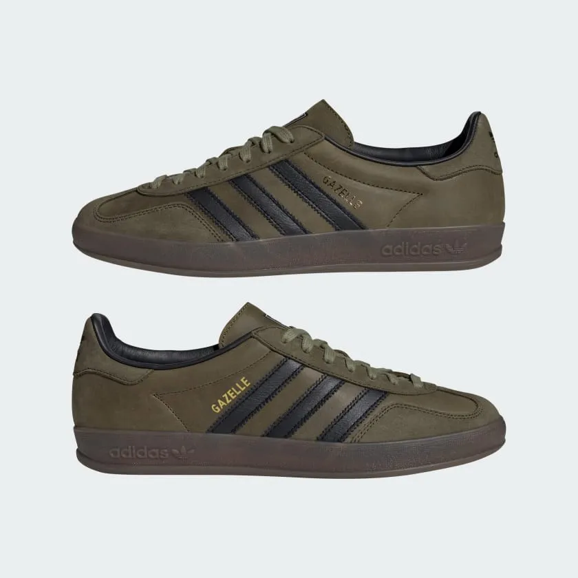 Adidas - Gazelle Indoor Shoes IH4772 [ARMY/BLACK]