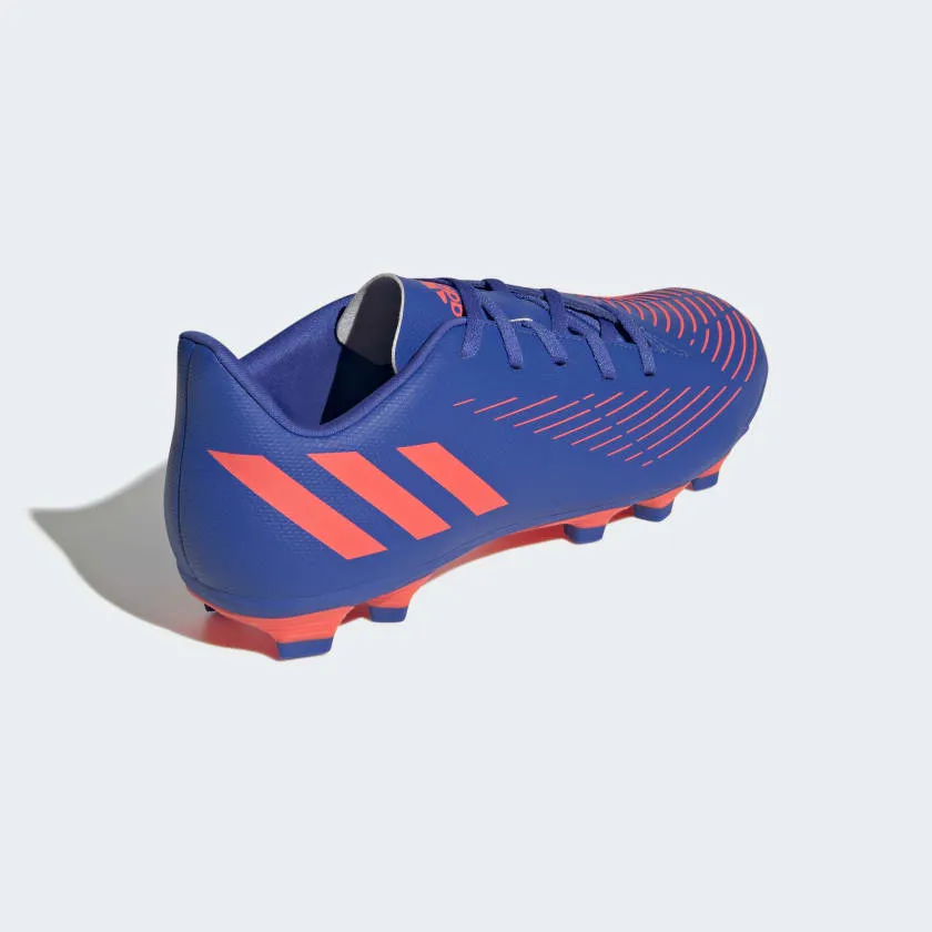 adidas Predator EDGE.4 FG Cleats GW2357  BLUE/RED