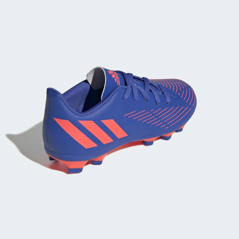 adidas Predator EDGE.4 FXG Junior Cleats GW2369  BLUE/RED