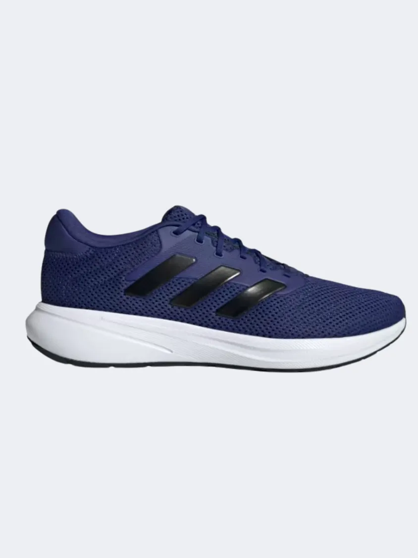 Adidas Response Runner Men Running Shoes Blue/Black/White