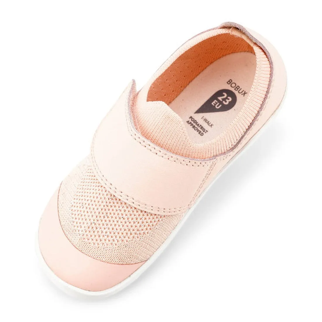 Bobux Iwalk Lo Dimension III Blossom Pink/Peach Trainer 638501 Unisex