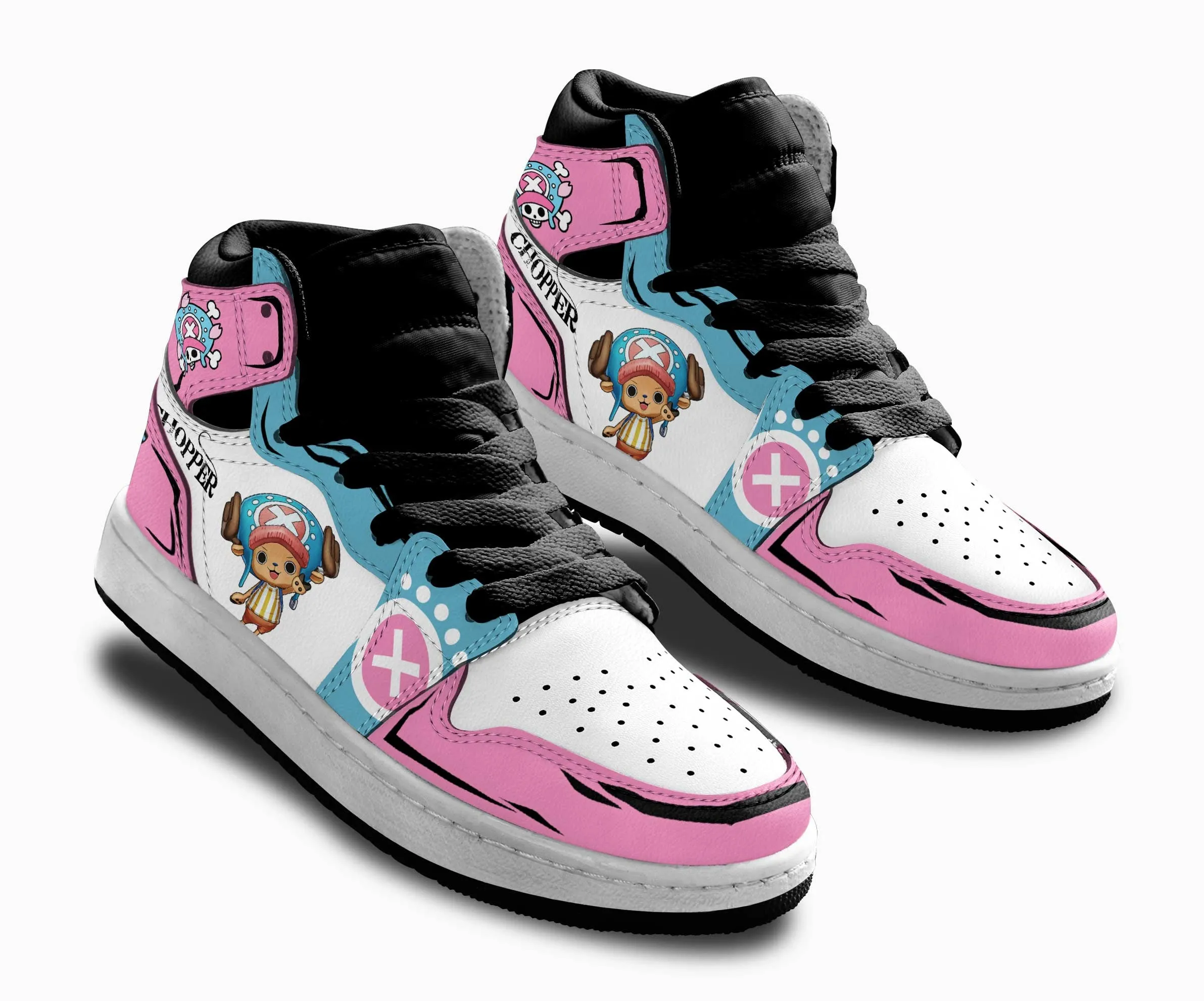 Chopper Kids Sneakers Custom Anime OP Shoes For Kids