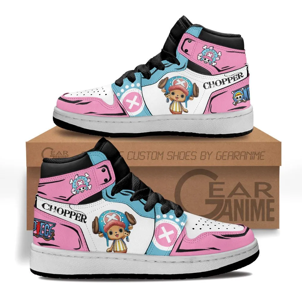 Chopper Kids Sneakers Custom Anime OP Shoes For Kids