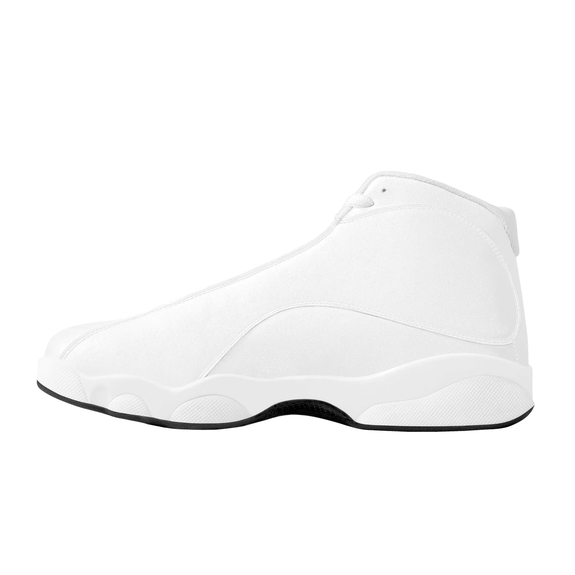 Create Your Own - Basketball Style Shoes - White