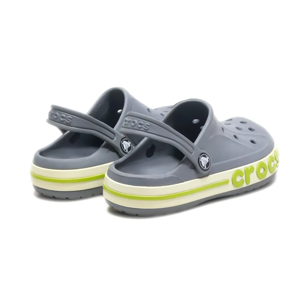 Crocs Bayaband Clogs Rubber Grey Colour For Kids