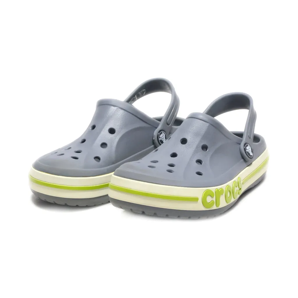 Crocs Bayaband Clogs Rubber Grey Colour For Kids