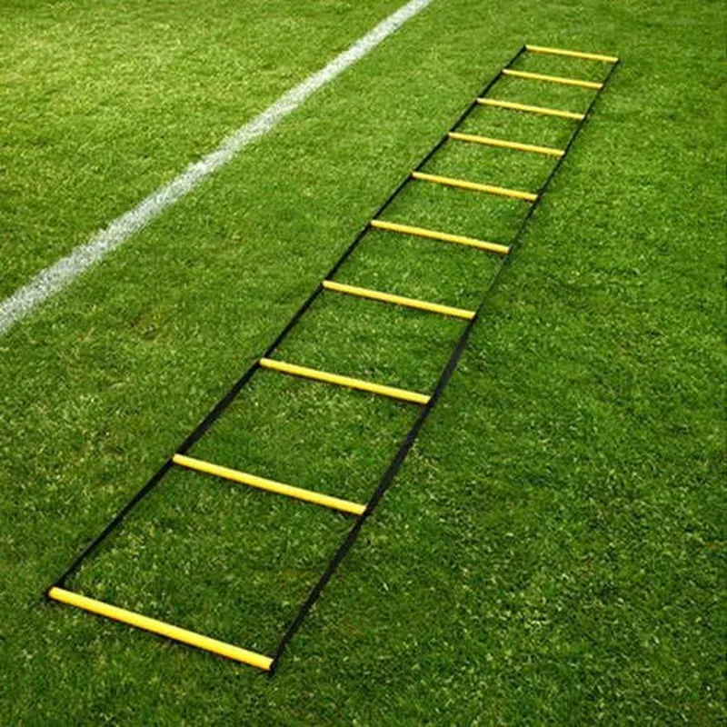 Fitfix 6 Meters Agility Ladder (Round and Heavy) - Super Speed Ladder for Field Sports Training