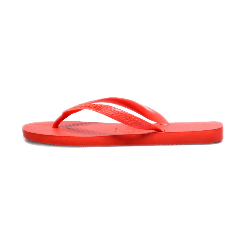 Havaianas Slippers Rubber Red Colour For Men