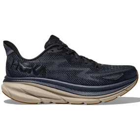 Hoka Men's Clifton 9 Running Shoes Black / Varsity Navy