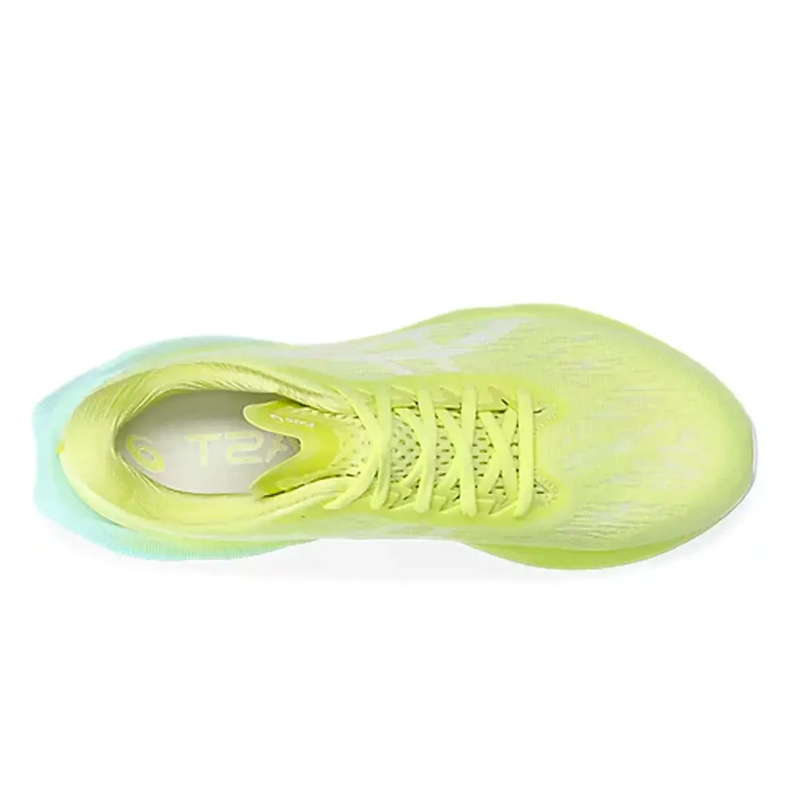 Mens ASICS Novablast 3 - Glow Yellow / White