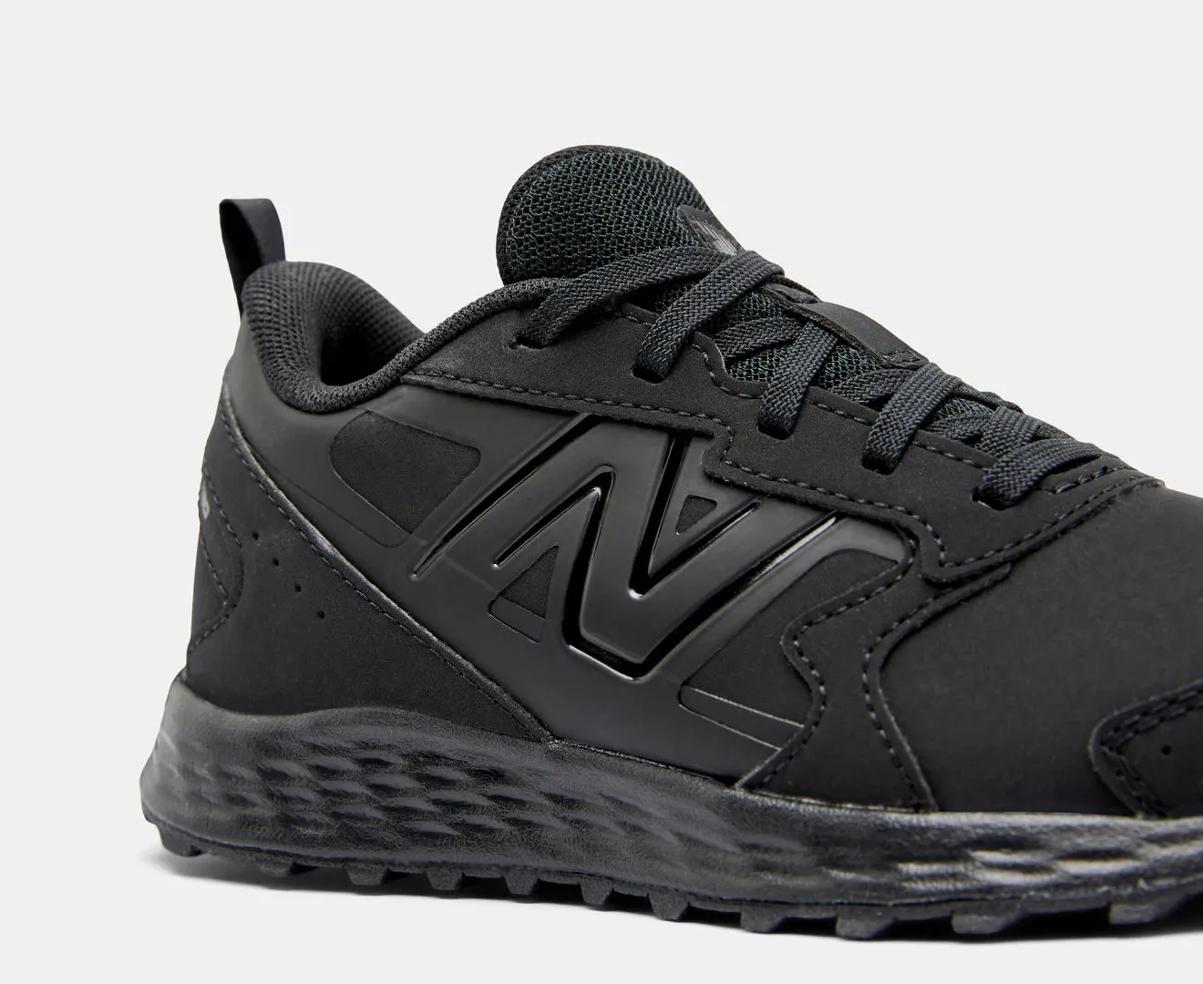 NEW BALANCE JUNIOR 680 BLACK SHOES